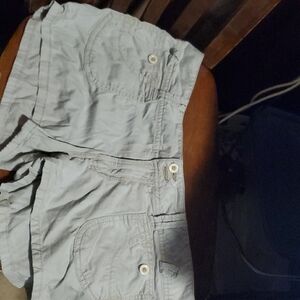 Paris Blues Junior Light Gray Cargo Shorts